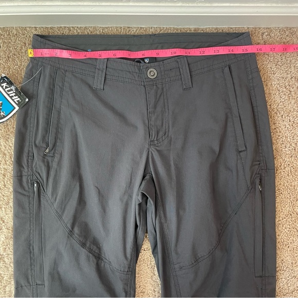 Kuhl Women's Spire Roll-Up 32” Inseam Grey Hiking Outdoor Pants Size 6 Reg New - Picture 11 of 16